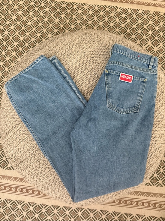Kenzo Denim - Kenzo High-Waist Straight Leg Jeans Size 30